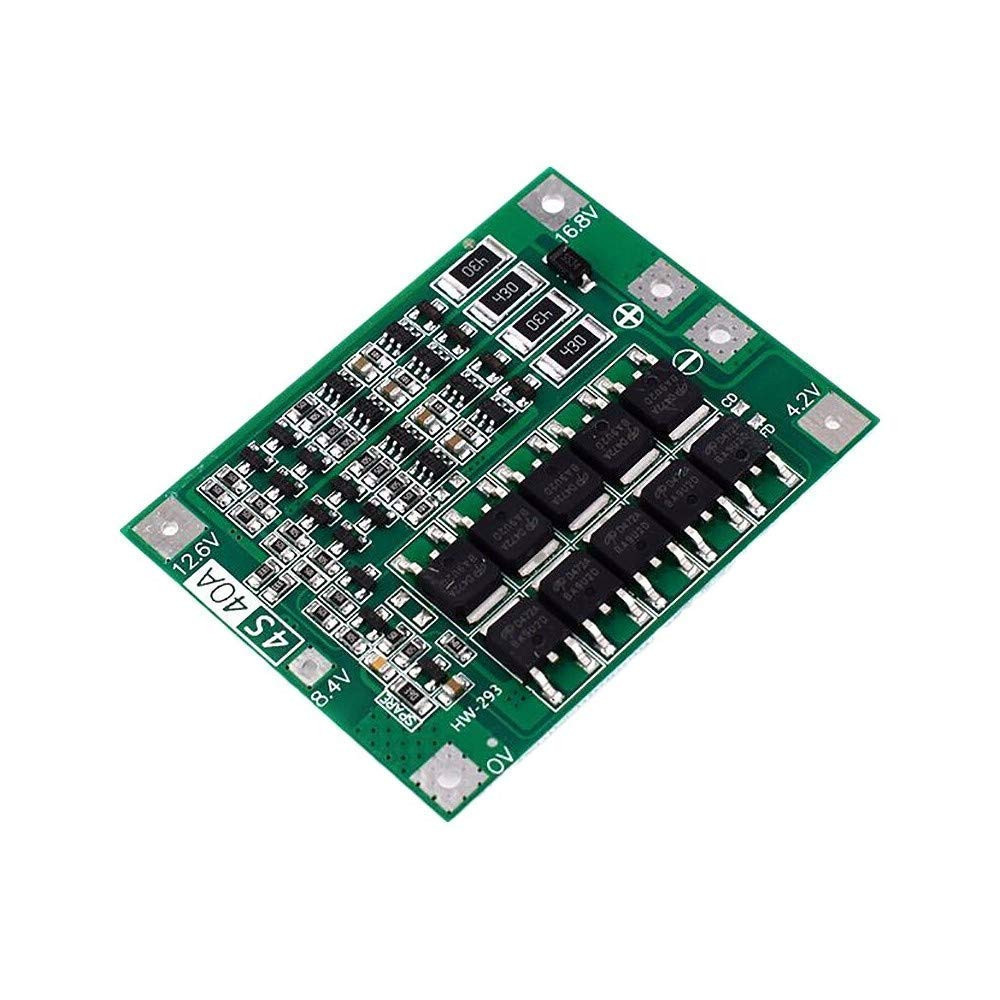 4S 40A Balance Li-ion Lithium Battery Protection Board 18650 PCB BMS